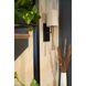 Trenton Bath Sconce Wall Light in Antique Brass and Black
