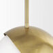 Cybill 12.6 inch Gold Pendant Light Ceiling Light