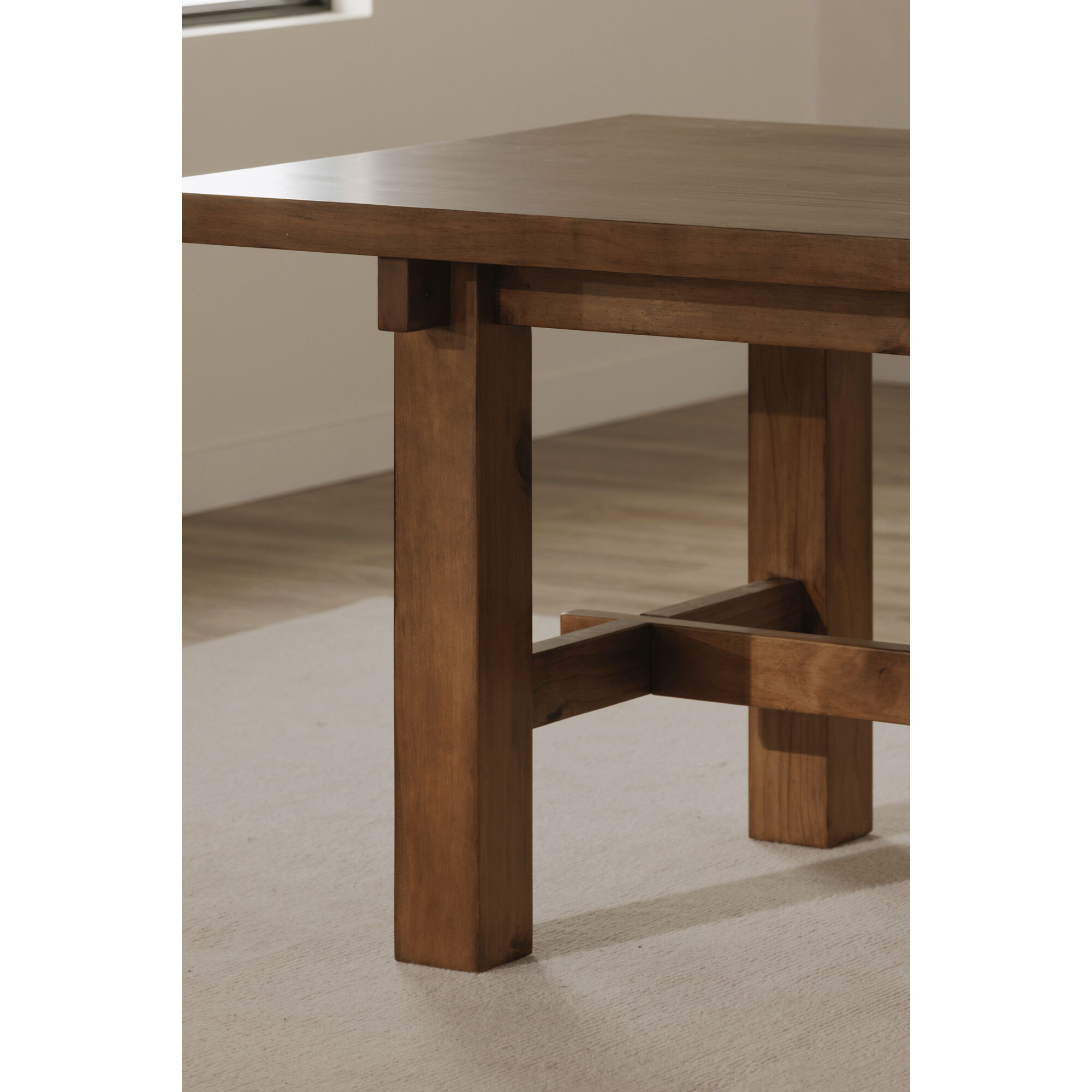Mikoshi 109 X 42 inch Brown Dining Table, Large