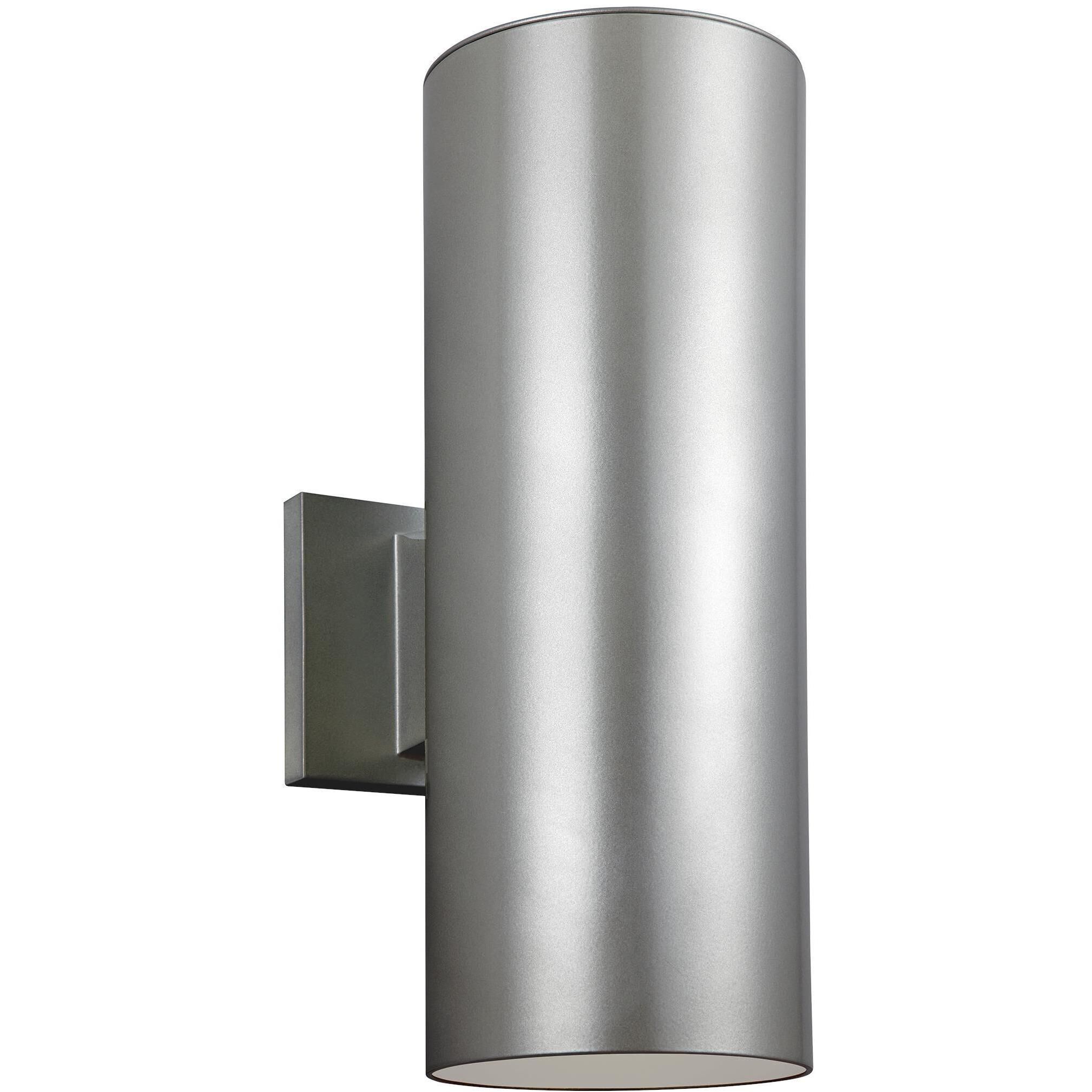 Outdoor Cylinders 2 Light 5.13 inch Outdoor Wall Light