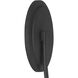 Juno Bath Sconce Wall Light in Black Forged