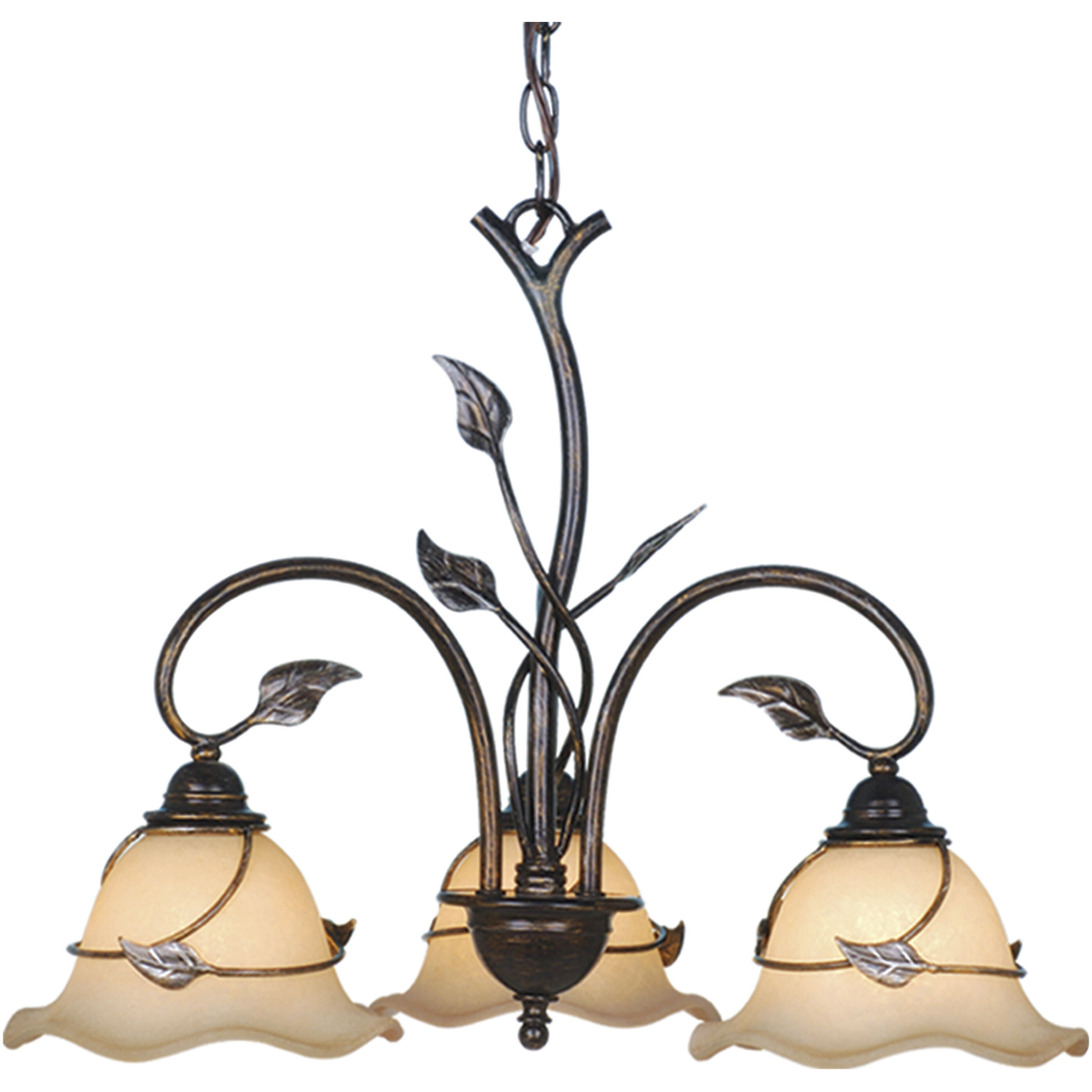 Vine LED 22 inch Oil Shale Chandelier Ceiling Light