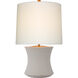 AERIN Marella 28 inch 15.00 watt Porous White Accent Lamp Portable Light in Porous White Porcelain