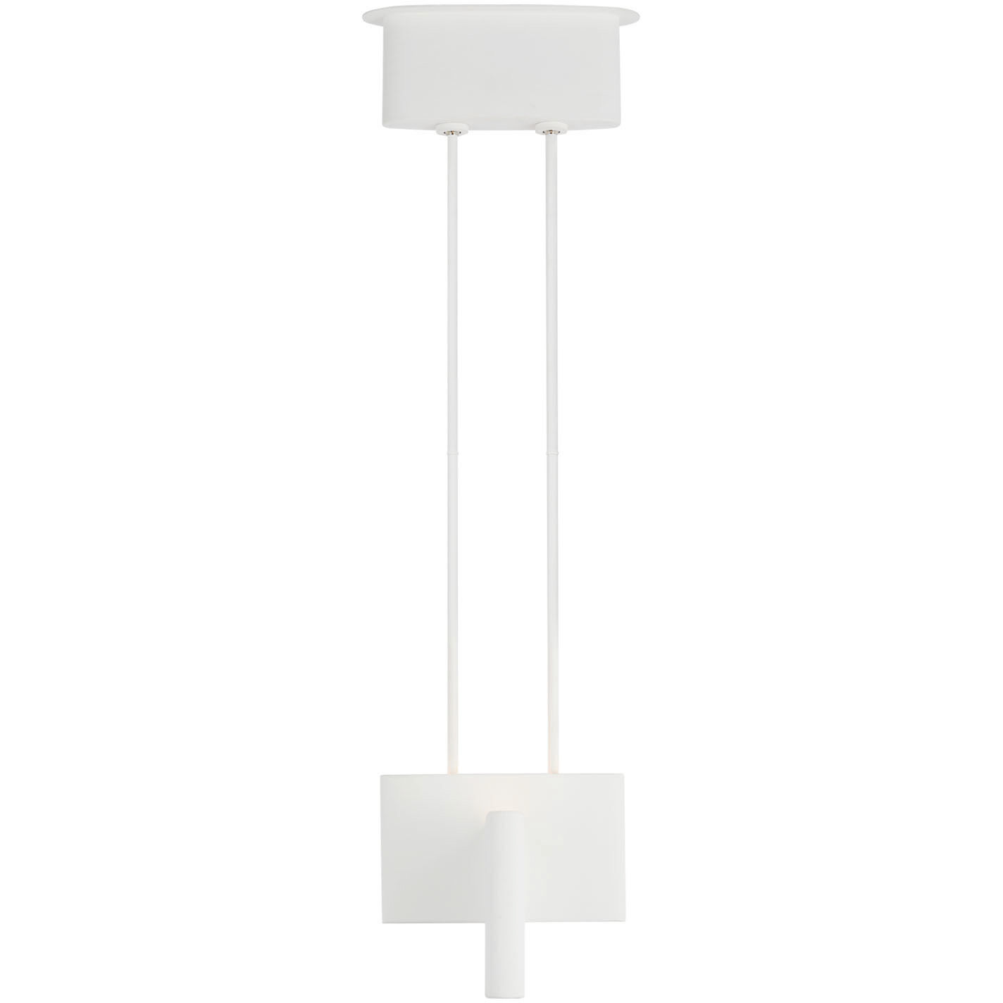 Kelly Wearstler Lotura LED 36 inch Museum White Intersecting Linear Pendant Ceiling Light