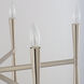 Rome 12 Light 29.25 inch Satin Nickel Chandelier Ceiling Light