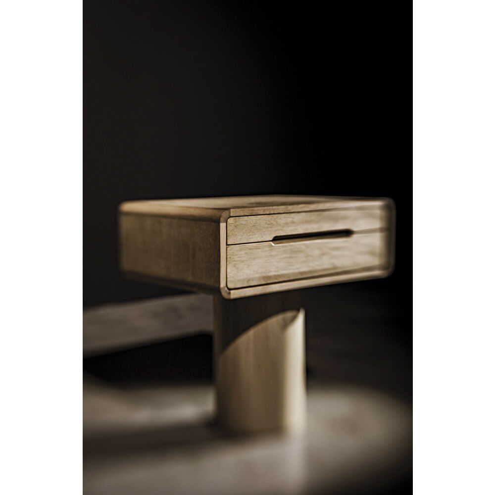 Langford 26 X 25 inch Washed Walnut Side Table