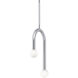 Colette LED 12 inch Polished Chrome Pendant Ceiling Light
