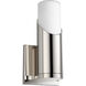 Ellipse LED 5 inch Polished Nickel Sconce Wall Light