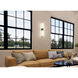 Cooper LED 32 inch Matte Black Vanity Wall Light