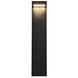 Evans 120-277 24 watt Black Exterior Bollard