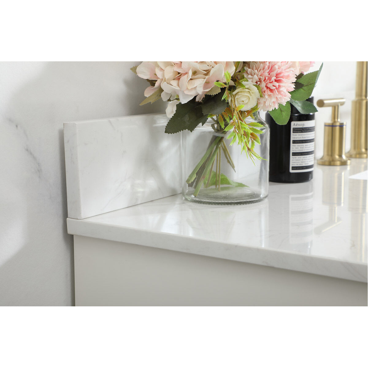 Blake 48 X 22 X 34 inch White Vanity Sink Set