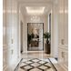 Dahlia LED 28 inch Plaster White Chandelier Ceiling Light