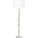 Heather 58 inch 150.00 watt Brushed Nickel Floor Lamp Portable Light