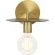 Trimble 1 Light 8 inch Brushed Bronze Wall Bracket Wall Light, Design Series