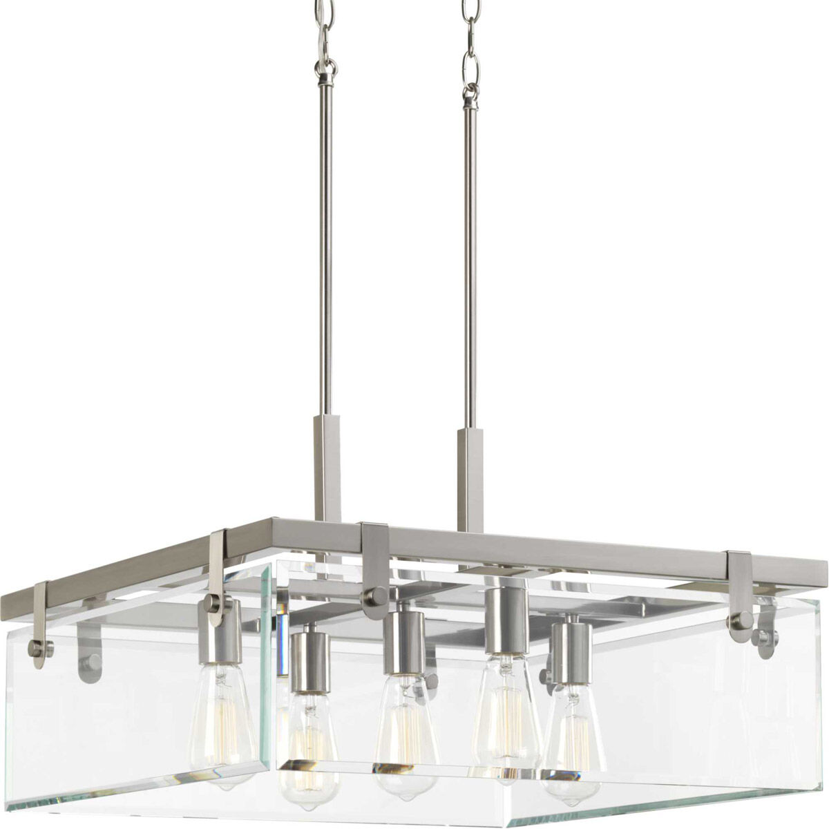 Guthrie 5 Light 22.75 inch Brushed Nickel Pendant Ceiling Light, Design Series