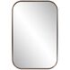 Milo 36 X 24 inch Brass Mirror