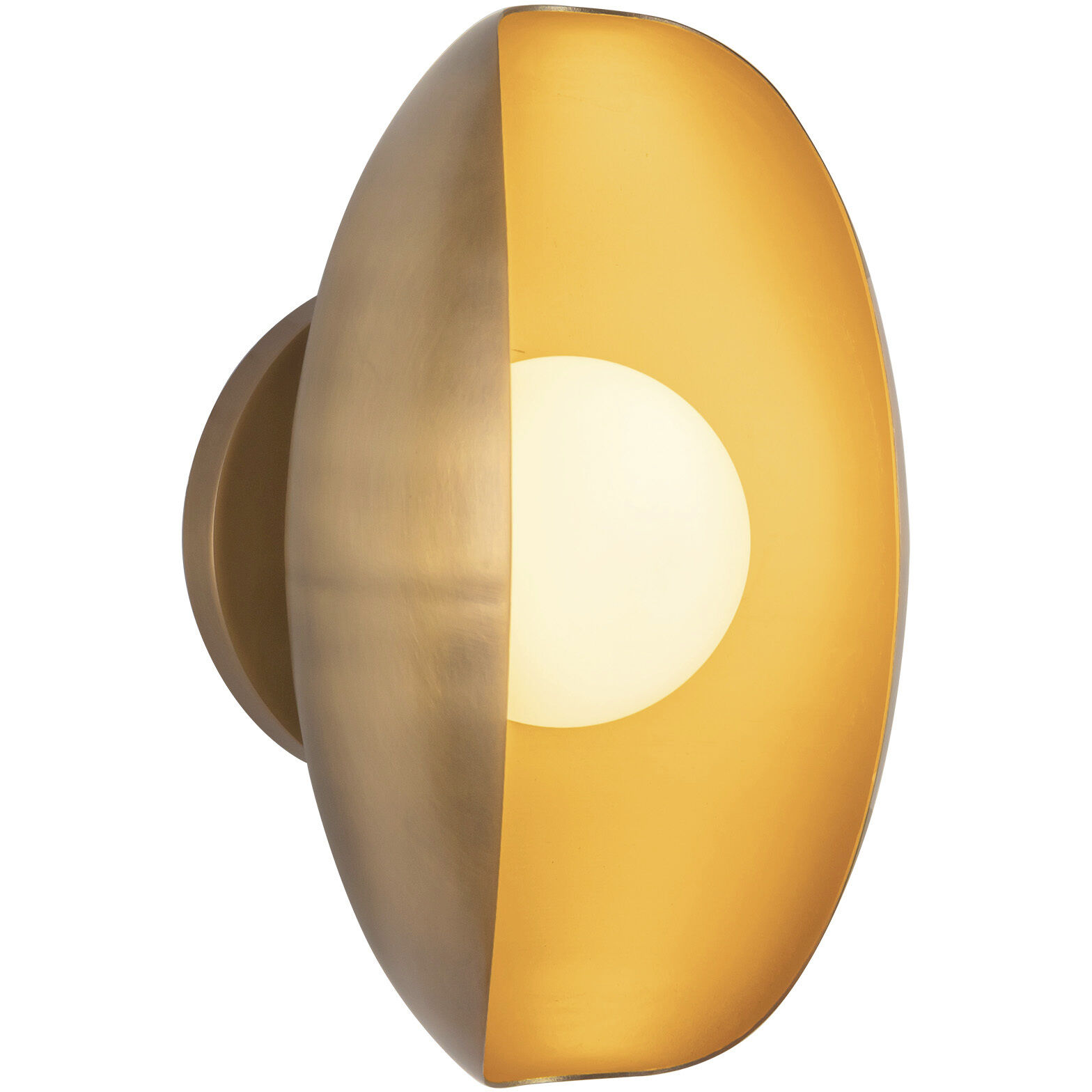 Cortez 5 inch Vintage Brass Bath Vanity Light Wall Light