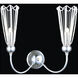 Medallion 2 Light 15 inch Silver Wall Sconce Wall Light