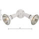 Daley 2 Light 6 inch White Outdoor Wall Sconce