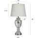 Northbay 30 inch 100 watt Mercury Glass Table Lamp Portable Light