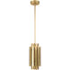 Greenwich 1 Light 6 inch Natural Brass Mini Pendant Ceiling Light