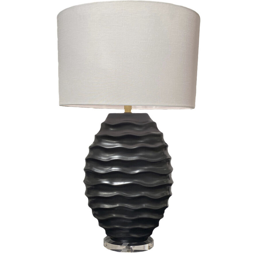 Huaraz 23 inch 100.00 watt Black Table Lamp Portable Light