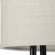 Drum Shade 5 Light 21.63 inch Matte Black Chandelier Ceiling Light