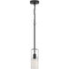 Ole' 1 Light 4 inch Matte Black Pendant Ceiling Light