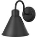 Colton 1 Light 10 inch Black Outdoor Wall Sconce