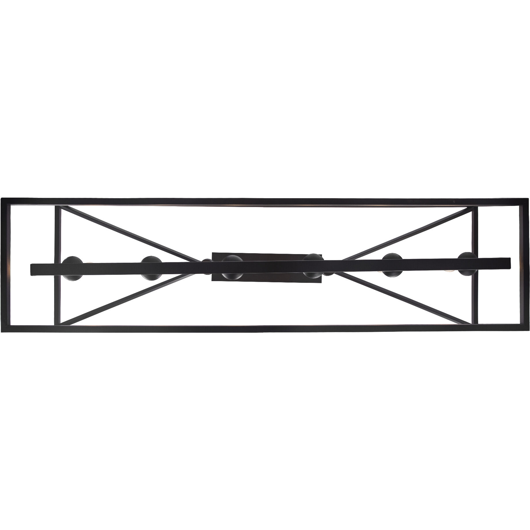 Lacey 6 Light 49 inch Rubbed Oil Bronze Pendant Ceiling Light