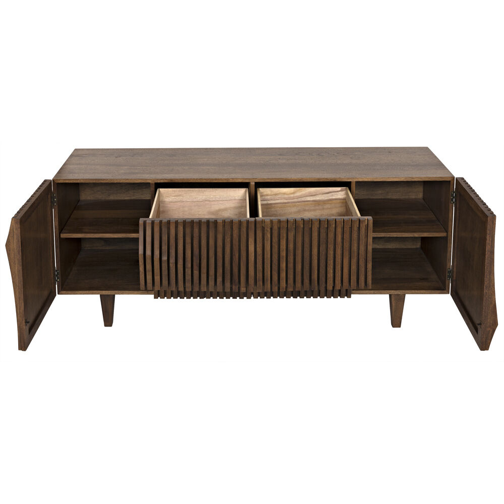 Jin-Ho 78 X 23 inch Dark Walnut Sideboard