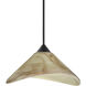 Hoppi LED Black Cord Pendant Ceiling Light