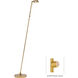 George's Reading Room 50 inch 8.00 watt Honey Gold Floor Lamp Portable Light, Pharmacy