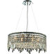 Maxime 12 Light 24 inch Chrome Dining Chandelier Ceiling Light in Royal Cut
