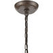 Crislett 8 Light 31 inch Sunglow Bronze Chandelier Ceiling Light