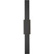Stylet LED 36 inch Sand Black Outdoor Wall Light
