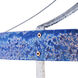 Palm Beach 6 Light Antique White and Powder Blue Patina Chandelier Ceiling Light