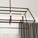 Gabriel 8 Light 17 inch Oiled Bronze Foyer Pendant Ceiling Light, Quorum Home