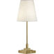 Anderson 20.5 inch Gold Rechargeable Table Lamp Portable Light