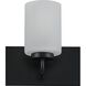 Merry 4 Light 30 inch Matte Black Bath Vanity Light Wall Light
