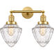 Franklin Restoration Bullet LED 18 inch Satin Gold Bath Vanity Light Wall Light