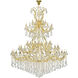 Maria Theresa 84 Light 96 inch Gold Chandelier Ceiling Light in Clear, Royal Cut 