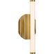 Ola 6.5 inch Brushed Brass Sconce Wall Light