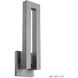 Forq LED 24 inch Graphite Outdoor Wall Light in 24in.