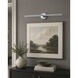 Dorian 18 watt 30.75 inch Polished Chrome Picture Light Wall Light