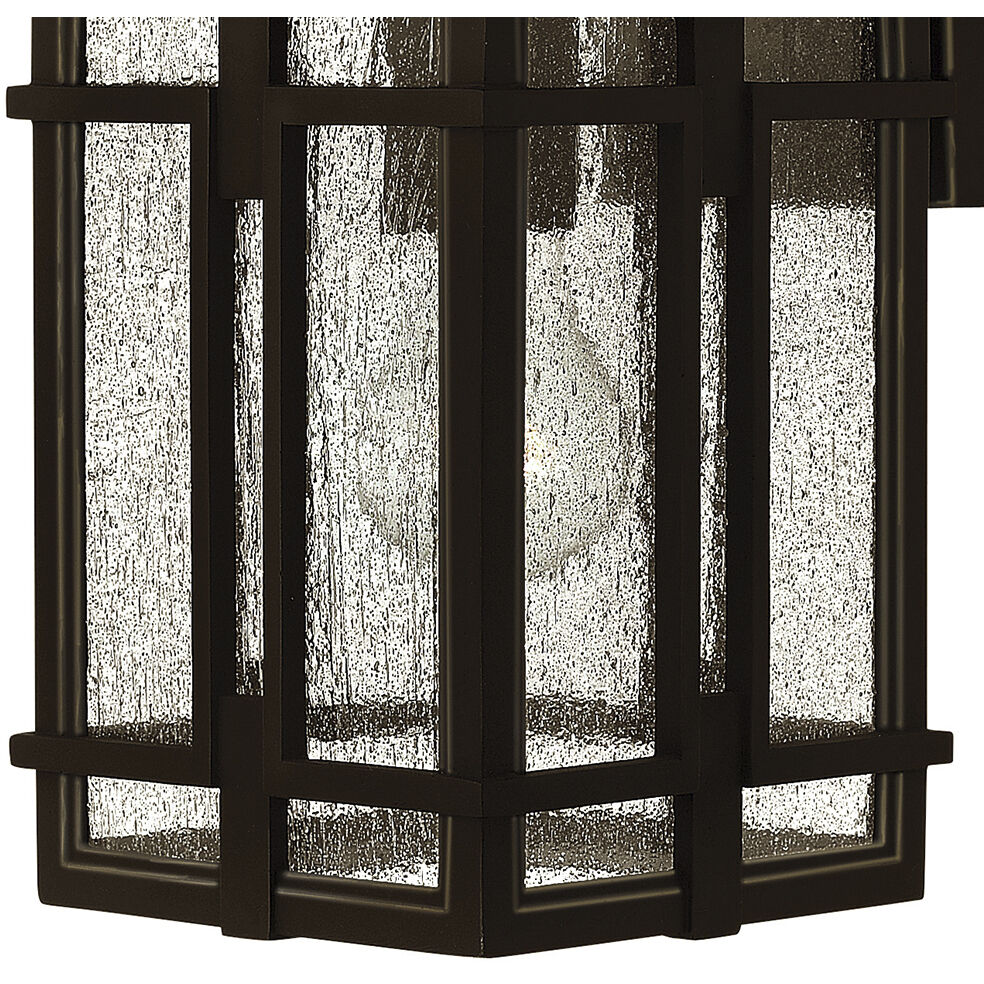 Tucker Outdoor Wall Mount Lantern in Oil Rubbed Bronze, Small
