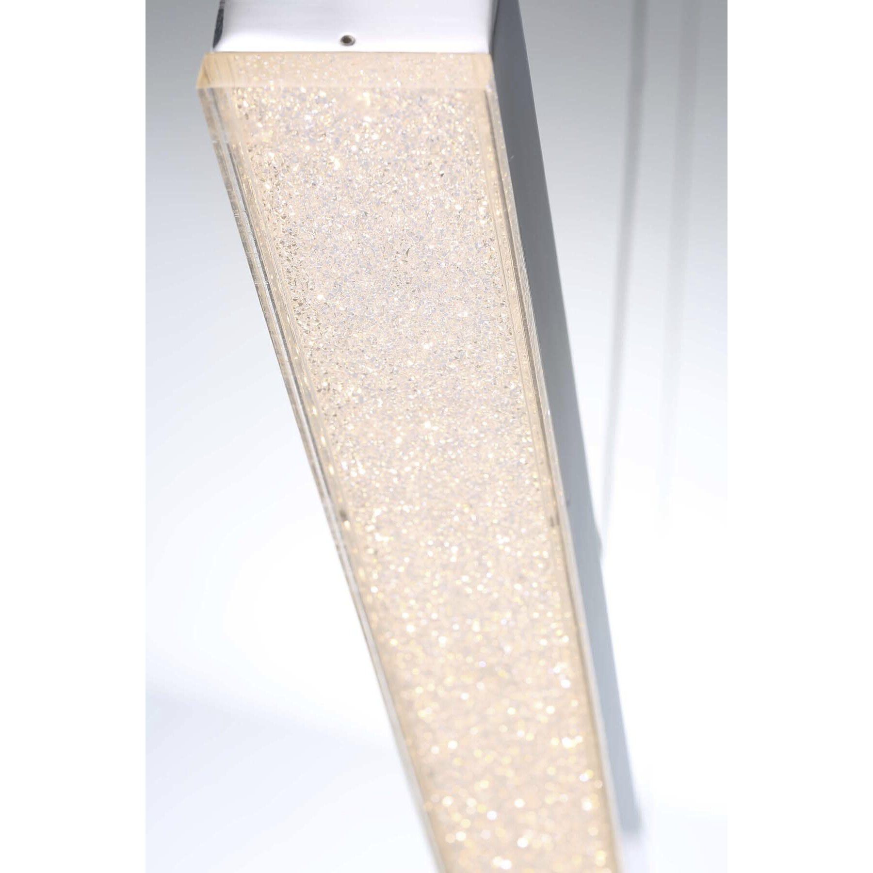 Santi LED 2 inch Chrome Chandelier Ceiling Light, Small