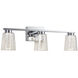 Dalton LED 24 inch Chrome Bathroom Vanity Wall Light