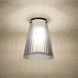 Dion LED 6.13 inch Black Flush Mount Ceiling Light