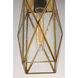 Norfolk 1 Light 6 inch Black/Burnished Brass Mini Pendant Ceiling Light